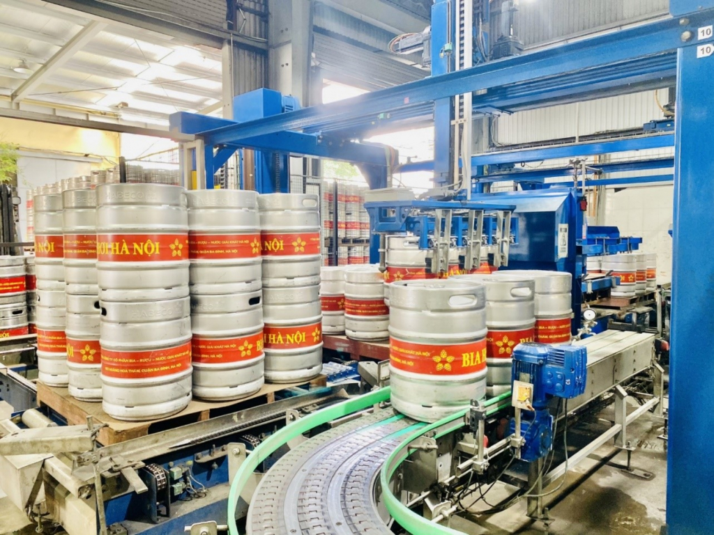 Quy trình sản xuất bia hơi Hà Nội